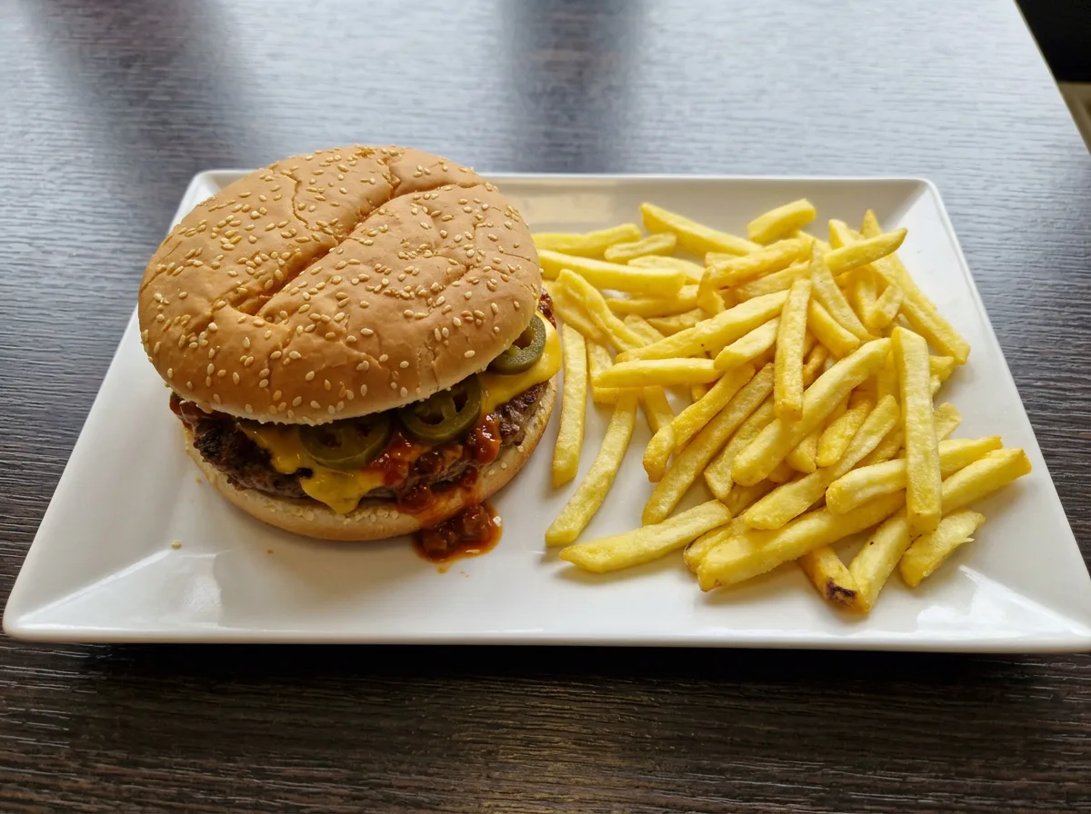 2 Chili-Cheeseburger - 100g