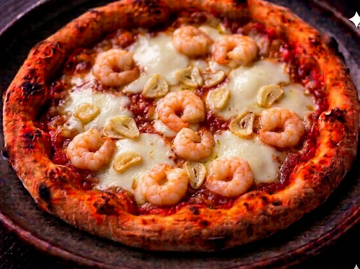 Pizza al Gamberi