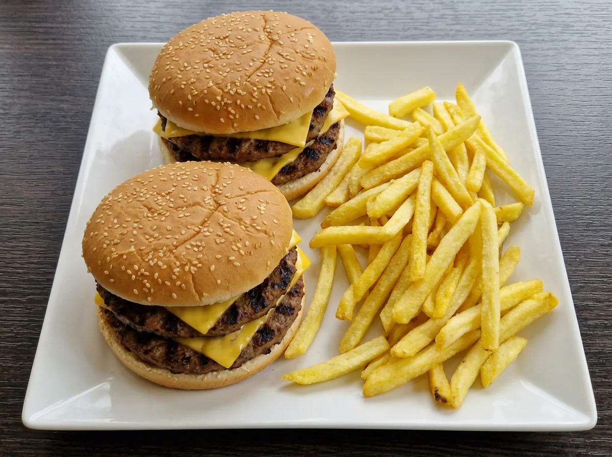 2 Double Cheeseburger - 100g