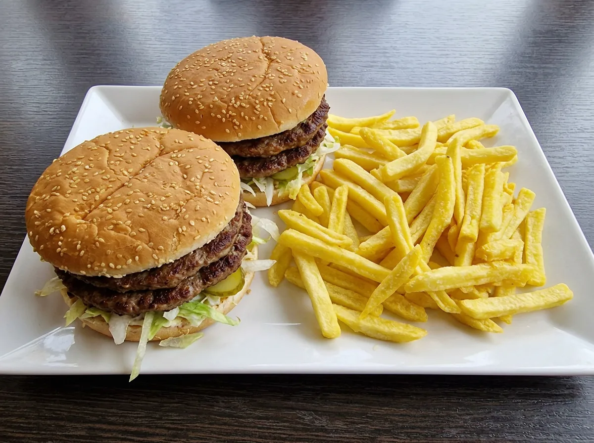 2 Double Hamburger - 100g