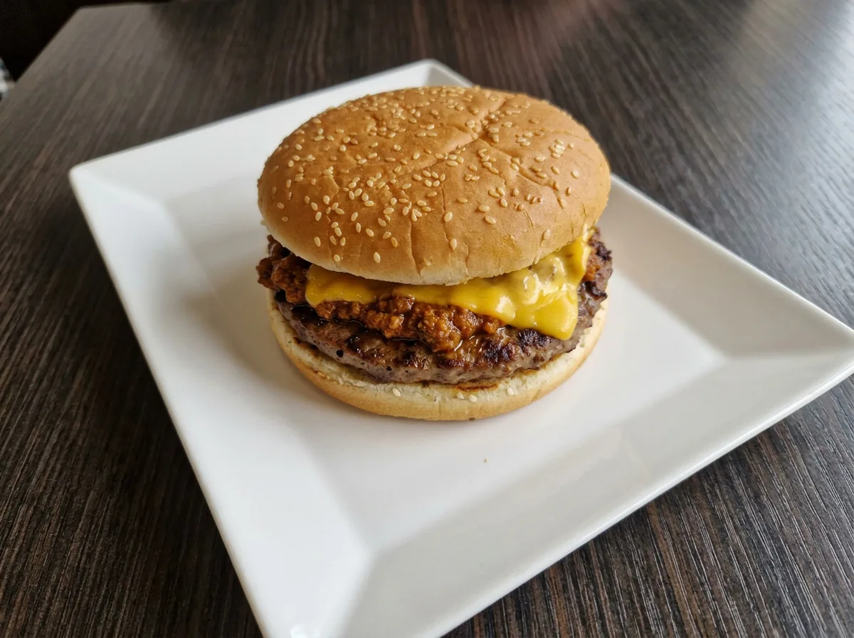Chili-Cheeseburger - 100g