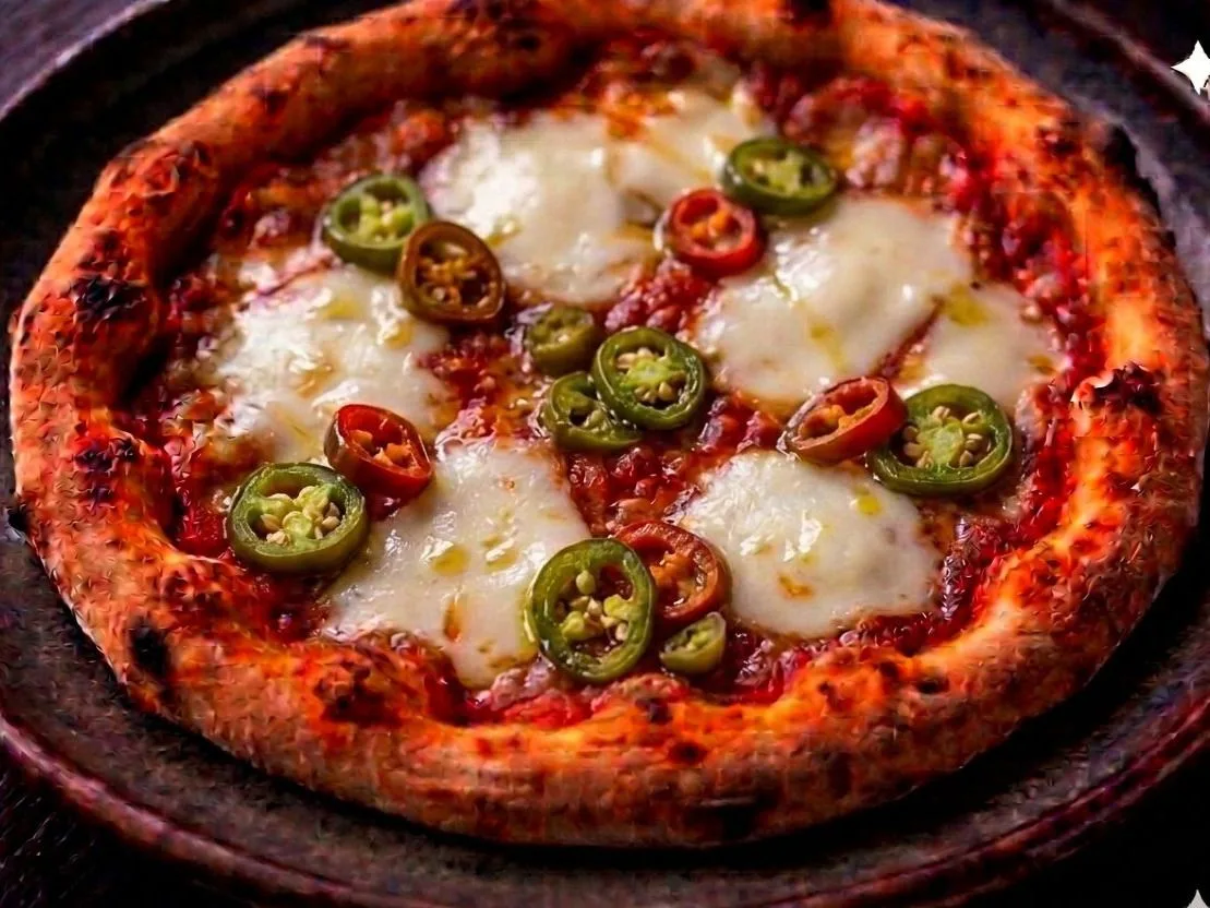 Pizza Diavolo (scharf)