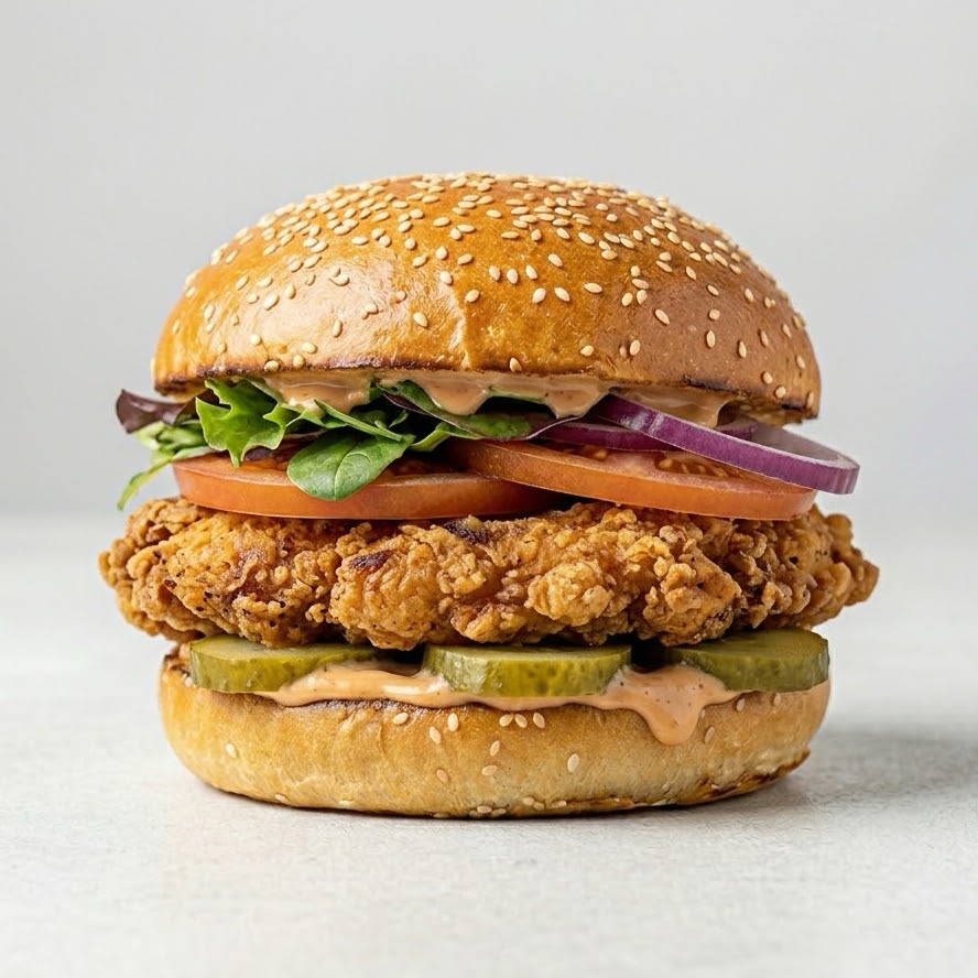 XXL Crispy Chicken Burger