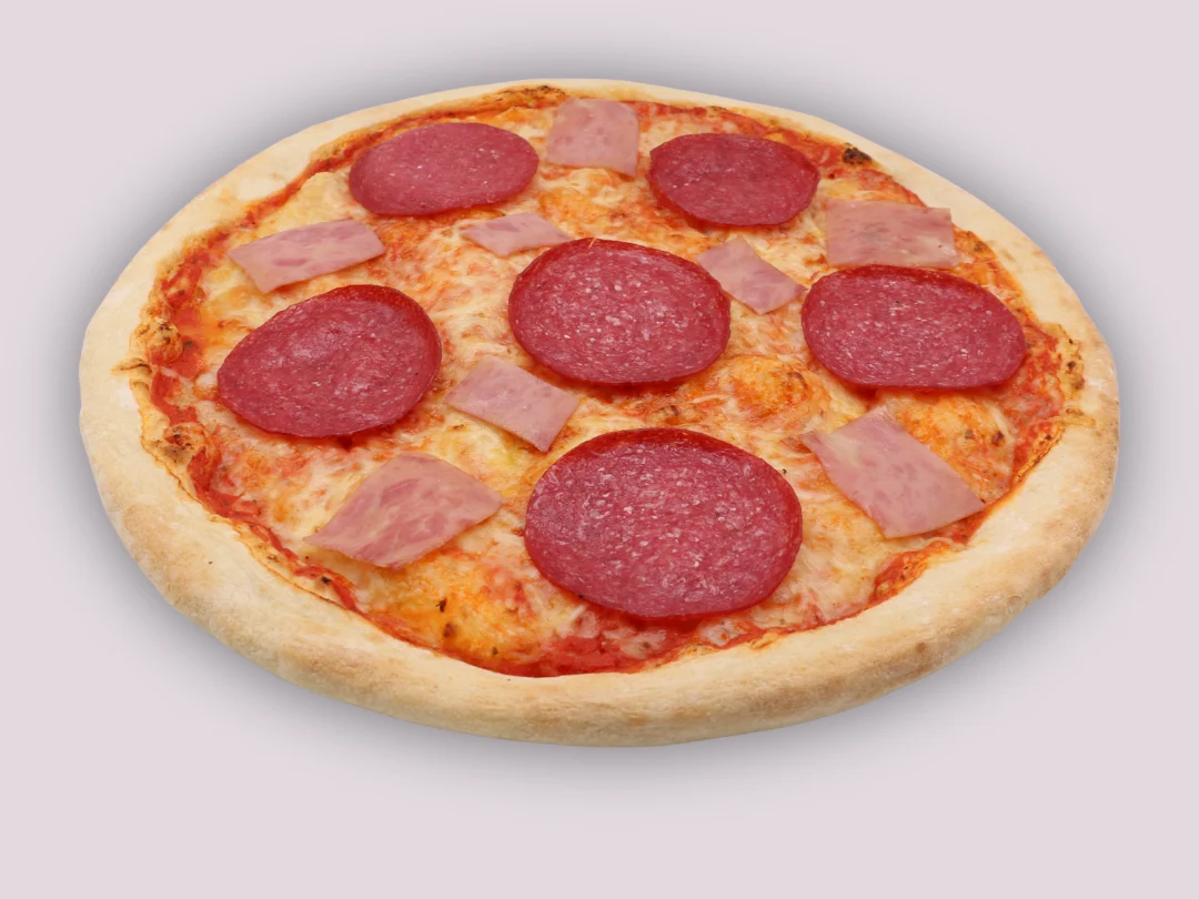 Pizza Salame e Prosciutto