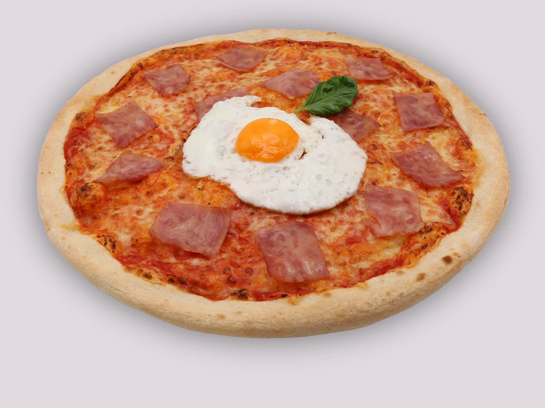 Pizza Prosciutto e Uovo