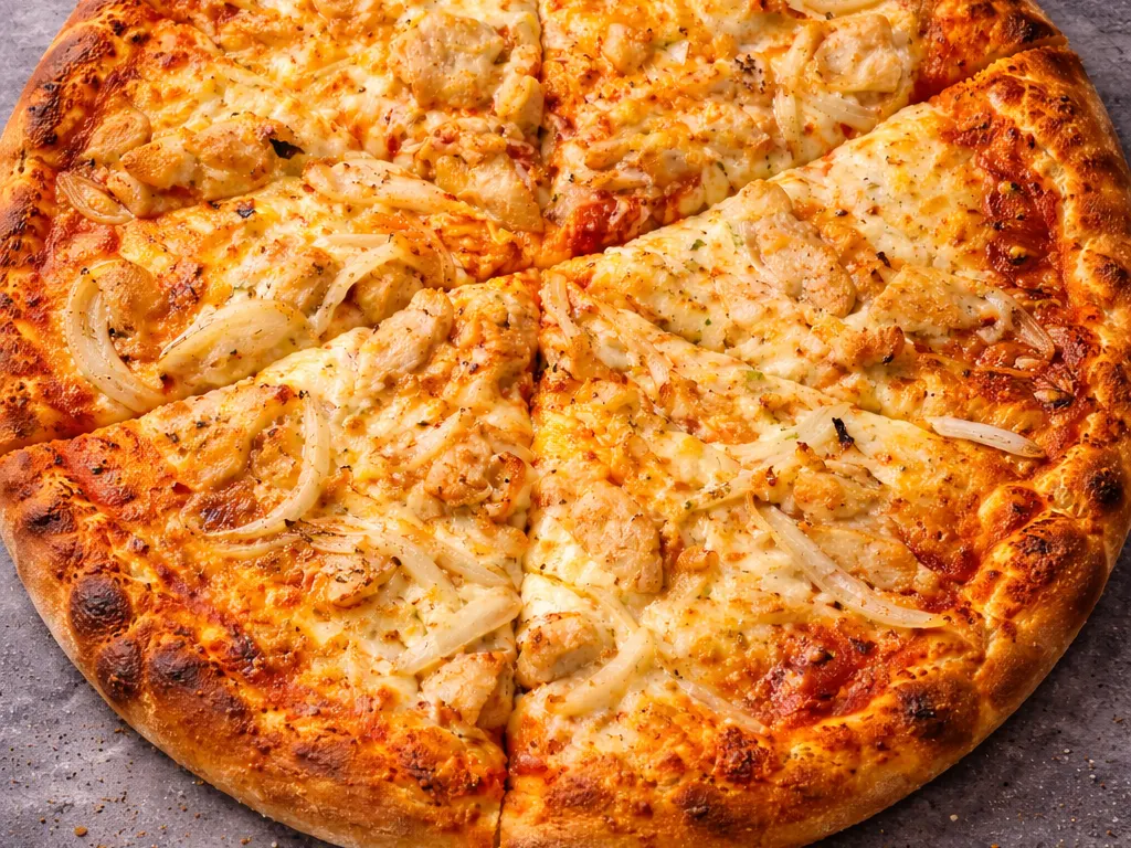 Pizza Pollo (scharf)