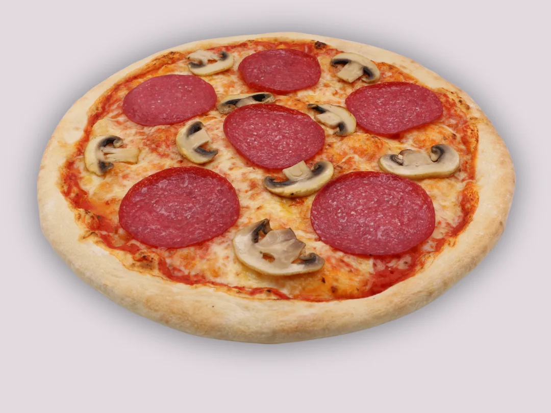 Pizza Salame e Funghi